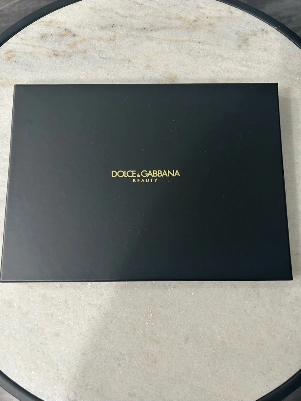 Dolce & Gabbana Beauty Black and Gold Embossed Pouch 💥NWT💥
